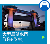 大型展望水門 「びゅうお」